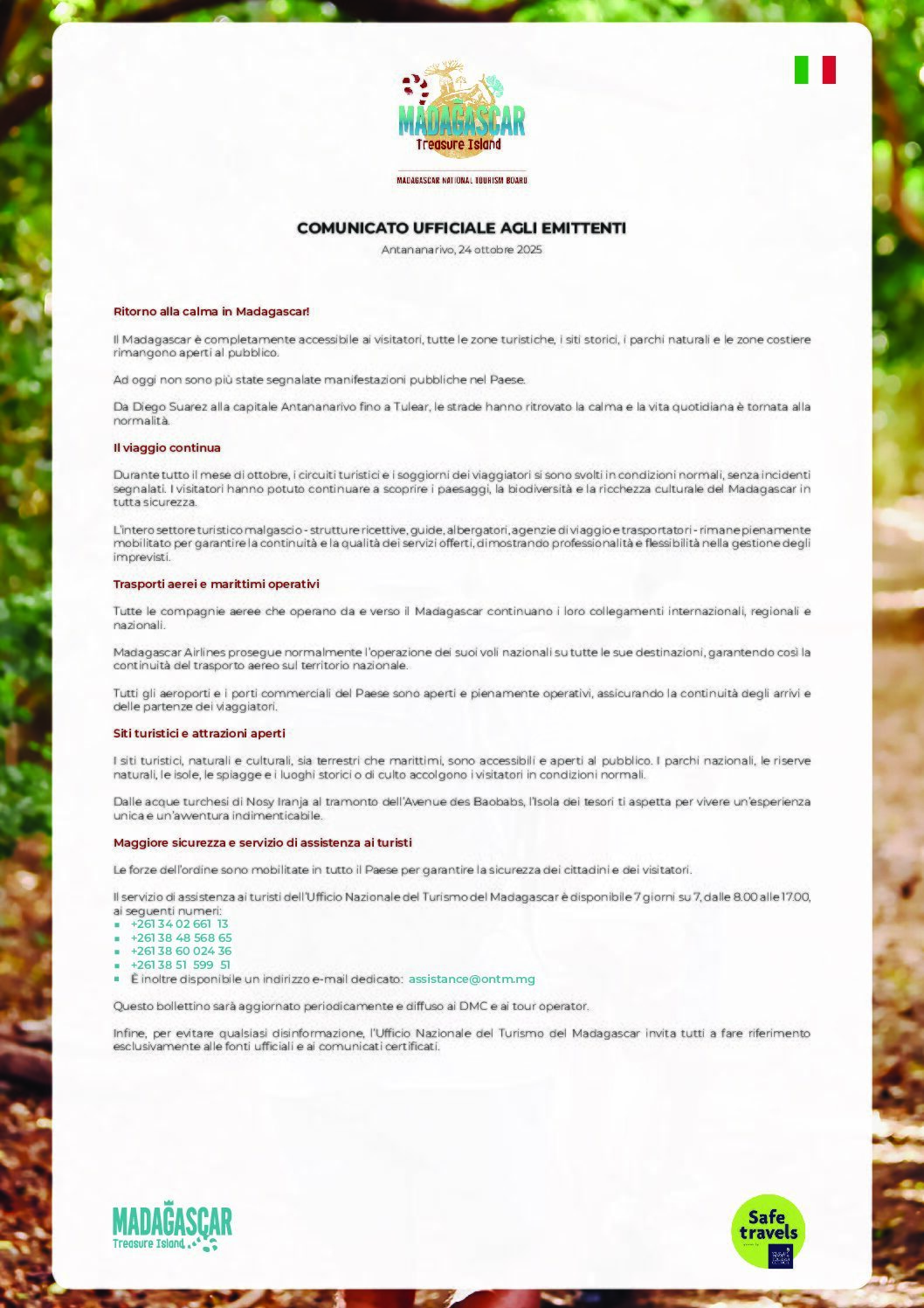 Voyage Tourisme Madagascar - Voyage à Madagascar, une « destination découverte »