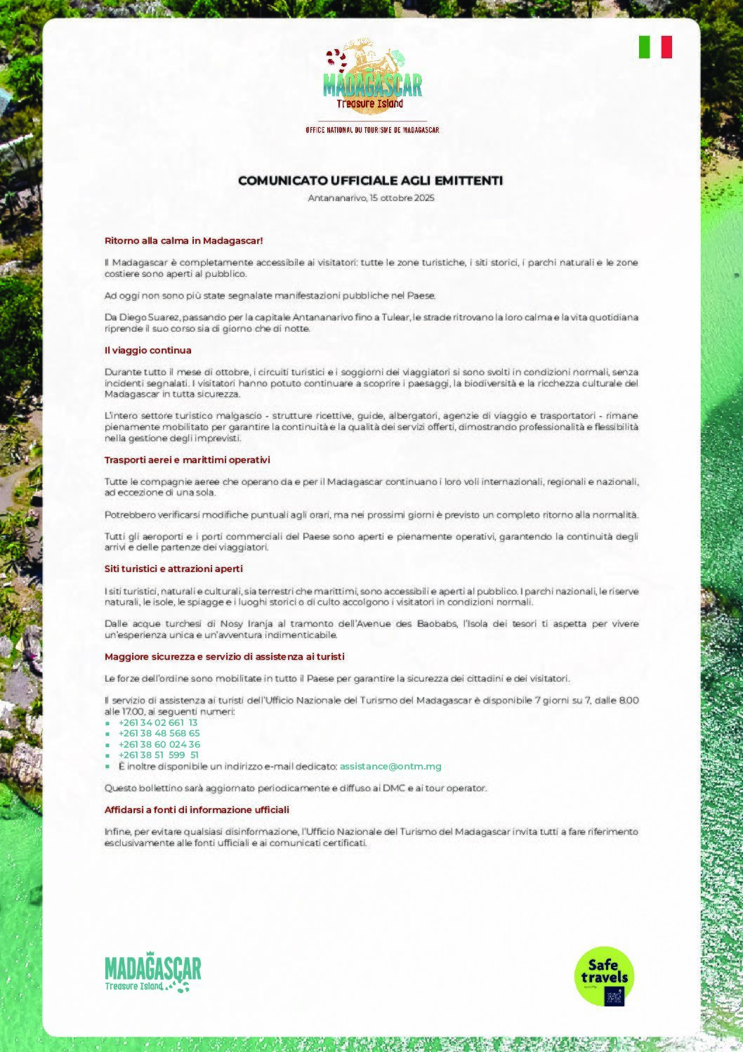 Voyage Tourisme Madagascar - Voyage à Madagascar, une « destination découverte »