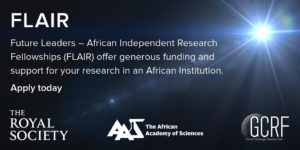 Une femme malgache dans une équipe de chercheurs primés par le Futur Leaders-African Independant Research (FLAIR) en 2020