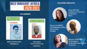 GreenNKool, une startup de Madagascar, remporte le prix du jury au concours MED’INNOVANT AFRICA 2020-2021