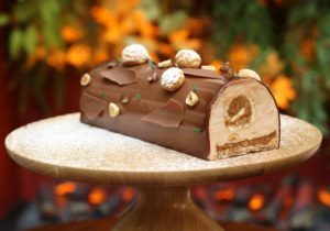 Du chocolat de Madagascar vient sublimer une prestigieuse bûche de Noël à Paris