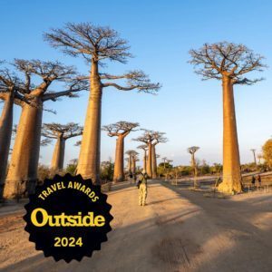 La destination Madagascar obtient le Travel Awards Outside 2024